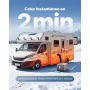 VEVOR Calentador Diésel de 5-8KW Portátil, Todo en Uno, con Control por Bluetooth, Mando a Distancia y Pantalla LCD, Depósito de Combustible 5 L para Camiones y Autocaravanas, 425 x 320 x 310 mm