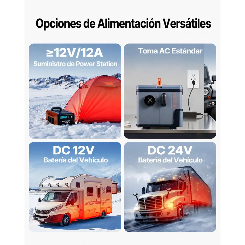 VEVOR Calentador Diésel de 5-8KW Portátil, Todo en Uno, con Control por Bluetooth, Mando a Distancia y Pantalla LCD, Depósito de Combustible 5 L para Camiones y Autocaravanas, 425 x 320 x 310 mm