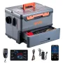 VEVOR Calentador Diésel de 5-8KW Portátil, Todo en Uno, con Control por Bluetooth, Mando a Distancia y Pantalla LCD, Depósito de Combustible 5 L para Camiones y Autocaravanas, 425 x 320 x 310 mm