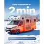 VEVOR Calefactor de Aire Diésel 12-24V 5-8KW, Portátil, con Mando a Distancia, Pantalla LCD y Asa, Silencioso, 5 L, para Camiones, Autocaravanas, SUV y Tractores, 400 x 245 x 305 mm, Violeta y Negro