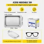 VEVOR Limpiador Ultrasónico 800 ml, 24 W Limpiador Ultrasónico Profesional de Acero Inoxidable, Máquina de Limpieza Ultrasónica Potente Frecuencia de 40 kHz con Pantalla LED para Joyas, Reloj, Gafas