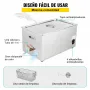 VEVOR Limpiador Ultrasónico 30 L Máquina de Limpieza Ultrasónica para Joyas