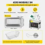 VEVOR Limpiador Ultrasónico Mejorado 3 L Calentador Ultrasónico de 200 W 120 W Limpiador de Piezas Ultrasónico de Laboratorio Digital con Calefacción para Limpiar Piezas de Gafas Joyerías