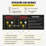 VEVOR Limpiador Ultrasónico Mejorado 6 L Calentador Ultrasónico de 180 W y 200 W Limpiador de Piezas Ultrasónico de Laboratorio Digital con Temporizador para Limpieza de Herramientas Joyerías Gafas