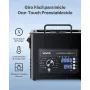 VEVOR Limpiador Ultrasónico 3 L, Máquina de Ultrasonido para Limpieza con Control de Perilla, de Acero Inoxidable, con Cesta y Bola de Limpieza para Relojes, Maquinillas de Afeitar, Joyas, Negro