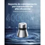 VEVOR Limpiador Ultrasónico 30 L, Máquina de Ultrasonido para Limpieza con Control de Perilla, de Acero Inoxidable, con Cesta y Bola de Limpieza para Relojes, Maquinillas de Afeitar, Joyas, Negro