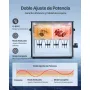 VEVOR Limpiador Ultrasónico 10 L, Máquina de Ultrasonido para Limpieza con Control de Perilla, de Acero Inoxidable, con Cesta y Bola de Limpieza para Relojes, Maquinillas de Afeitar, Joyas, Negro