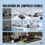 VEVOR Limpiador Ultrasónico Bandeja Ultrasónica Digital de Acero Inoxidable de 10L con Calefacción Tiempo y Temperatura Ajustable Dispositivo de Limpieza Ultrasónica para Joyería Gafas Relojes Clínico