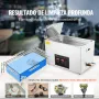 VEVOR Limpiador Ultrasónico 30L Bandeja Ultrasónica Digital de Acero Inoxidable con Calefacción Tiempo y Temperatura Ajustable Dispositivo de Limpieza Ultrasónica para Joyería Gafas Relojes