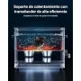 VEVOR Limpiador Ultrasónico 15 L, Máquina de Limpieza Ultrasónica Profesional con Cesta de Limpieza y Pantalla Digital, Acero Inoxidable, 240 W y 40 kHz, para Piezas, Carburadores e Instrumentos