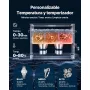 VEVOR Limpiador Ultrasónico 15 L, Máquina de Limpieza Ultrasónica Profesional con Cesta de Limpieza y Pantalla Digital, Acero Inoxidable, 240 W y 40 kHz, para Piezas, Carburadores e Instrumentos