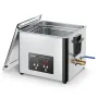 VEVOR Limpiador Ultrasónico 15 L, Máquina de Limpieza Ultrasónica Profesional con Cesta de Limpieza y Pantalla Digital, Acero Inoxidable, 240 W y 40 kHz, para Piezas, Carburadores e Instrumentos