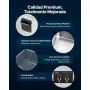 VEVOR Limpiador Ultrasónico 10 L, Máquina de Limpieza Ultrasónica Profesional con Cesta de Limpieza y Pantalla Digital, Acero Inoxidable, 180 W y 40 kHz, para Piezas, Carburadores e Instrumentos