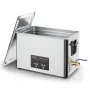 VEVOR Limpiador Ultrasónico 30 L, Máquina de Limpieza Ultrasónica Profesional con Cesta de Limpieza y Pantalla Digital, 480 W, Acero Inoxidable, 40 kHz, para Piezas, Carburadores e Instrumentos