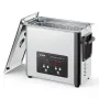 VEVOR Limpiador Ultrasónico 6 L, Máquina de Limpieza Ultrasónica Profesional con Cesta de Limpieza y Pantalla Digital, Acero Inoxidable, 120 W y 40 kHz, para Relojes y Joyas, 380 x 180 x 295 mm