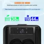 VEVOR Nevera de Compresión Portátil 15 L Mini Nevera con Reposabrazos para Coche 12/24V CC y 100-240V CA Mini Nevera de Zona Única -20°C a 20°C Ajustable para Coche Camión Barco Casa Camping