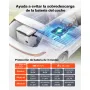VEVOR Nevera Portátil para Coche 18 L, Zona Única, Refrigerador para Coche con Compresor 12/24 V CC 100-240 V CA, Temperatura Ajustable de -20 °C a 20 °C, para Camiones, Autocaravanas, Camping