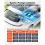 VEVOR Nevera Portátil para Coche 20 L, Zona Única, Refrigerador para Coche con Compresor 12/24 V CC, Temperatura Ajustable de -10 °C a 10 °C, para Autocaravanas, Furgonetas, Barcos, Camping, Viajes