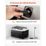VEVOR Nevera Portátil para Coche 40 L, Zona Única, Refrigerador para Coche con Compresor 12/24 V CC y 100-240 V CA, Temperatura Ajustable de -20 °C a 20 °C, para Autocaravanas, Camping, Viajes