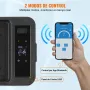 VEVOR Nevera de Compresión Portátil 8 L Mini Nevera con Reposabrazos para Coche 12/24V CC y 100-240V CA Mini Nevera de Zona Única -20°C a 20°C Ajustable para Coche Camión Barco Casa Camping