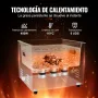 VEVOR Limpiador Ultrasónico 15 L con Temporizador de Calentamiento y Cesta Equipo de Limpieza Ultrasónico Digital Profesional 360 W para Relojes Instrumentos Gafas Monedas Piezas de Metal Plata