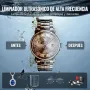 VEVOR Limpiador Ultrasónico 22 L con Temporizador de Calentamiento y Cesta Equipo de Limpieza Ultrasónico Digital Profesional 480 W para Relojes Instrumentos Gafas Monedas Piezas de Metal Plata