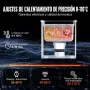 VEVOR Limpiador Ultrasónico 2 L con Temporizador de Calentamiento y Cesta Equipo de Limpieza Ultrasónico Digital Profesional 60 W para Relojes Instrumentos Gafas Monedas Piezas de Metal Plata