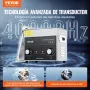 VEVOR Limpiador Ultrasónico 3 L con Temporizador de Calentamiento y Cesta Equipo de Limpieza Ultrasónico Digital Profesional 120 W para Relojes Instrumentos Gafas Monedas Piezas de Metal Plata
