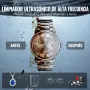 VEVOR Limpiador Ultrasónico 6 L 180 W con Temporizador de Calentamiento y Cesta Máquina de Cavitación Sónica Digital para Herramientas de Laboratorio, Piezas Metálicas, Carburador, Piezas de Auto