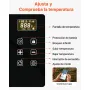 VEVOR Nevera Portátil para Coche 12/24 V CC 100-240 V CA con Compresor, Control de Temperatura de -20 °C a 20 °C, con Aplicación, Congelador de 22 L para Autocaravanas, Camping, Barcos, Pesca