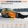 VEVOR Calentador de Aire Diesel 12V 5-8KW Calentador de Combustible Calefacción Estacionaria Diesel Calentador Coche Diesel con Interruptor LCD