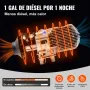 VEVORCalentador de Aire Diésel, 12 V 5-8KW Calefacción Estacionaria Diésel -40 °C - 80 °C Calentador de Estacionamiento Diésel Calefacción Estática Furgoneta Diésel Calentador Coche con Interruptor LCD