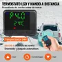 VEVORCalentador de Aire Diésel, 12 V 5-8KW Calefacción Estacionaria Diésel -40 °C - 80 °C Calentador de Estacionamiento Diésel Calefacción Estática Furgoneta Diésel Calentador Coche con Interruptor LCD