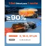 VEVOR Calentador de Aire Diésel 12-24V 5-8KW Consumo 0,18-0,37 L/h Calefacción Estacionaria 8-36°C Ajustable con Control Remoto Pantalla LCD a Color Tanque de Combustible 10 L para Camión, Barco