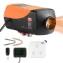 VEVOR Calentador de Aire Diésel 12-24V 5-8KW Consumo 0,18-0,37 L/h Calefacción Estacionaria 8-36°C Ajustable con Control Remoto Pantalla LCD a Color Tanque de Combustible 10 L para Camión, Barco