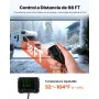VEVOR Calentador de Aire Diésel 12-24V 5-8KW Consumo 0,18-0,36 L/h Calefacción Estacionaria 0-40 °C Ajustable con Control Remoto Pantalla LCD Bajo Ruido Tanque de 5 L para Camión, Barco, Caravana