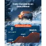 VEVOR Calentador de Aire Diésel 12-24V 5-8KW Consumo 0,18-0,36 L/h Calefacción Estacionaria 0-40 °C Ajustable con Control Remoto Pantalla LCD Bajo Ruido Tanque de 5 L para Camión, Barco, Caravana