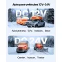 VEVOR Calentador de Aire Diésel 12-24V 5-8KW Consumo 0,18-0,36 L/h Calefacción Estacionaria 0-40 °C Ajustable con Control Remoto Pantalla LCD Bajo Ruido Tanque de 5 L para Camión, Barco, Caravana