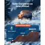 VEVOR Calentador de Aire Diésel 12-24V 5-8KW Consumo 0,18-0,36 L/h Calefacción Estacionaria 0-40 °C Ajustable con Control Remoto Pantalla LCD Tanque de 5 L para Camión, Barco, Furgoneta, Caravana