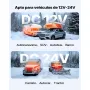 VEVOR Calentador de Aire Diésel 12-24V 5-8KW Consumo 0,18-0,36 L/h Calefacción Estacionaria 0-40 °C Ajustable con Control Remoto Pantalla LCD Tanque de 5 L para Camión, Barco, Furgoneta, Caravana