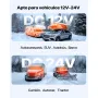 VEVOR Calentador de Aire Diésel 12-24V 5-8KW Consumo 0,18-0,36 L/h Calefacción Estacionaria 0-40 °C Ajustable con Control Remoto Interruptor LCD Bajo Ruido Tanque de 5 L para Camión, Barco