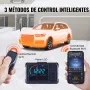 VEVOR Calentador Diésel Portátil Todo en Uno 12V 5-8KW Calentador de Aire Diésel 0,16-0,62 L/h 8~36°C Ajustable 20-25 m² LCD Bluetooth Mando a Distancia Depósito de 5 L para Autocaravana Sin Instalación