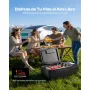 VEVOR Nevera Portátil para Coche 20 L con Compresor, Congelador Eléctrico para Coche Temperatura Ajustable de -16 °C a 10 °C, 12/24 V CC, Refrigerador para Automóvil Compatible para Tesla Model 3
