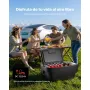 VEVOR Nevera Portátil para Coche 30 L con Compresor, Congelador Eléctrico para Coche Temperatura Ajustable de -22 a 10 °C, 12/24 V CC, Refrigerador para Automóvil Compatible para Tesla Model Y
