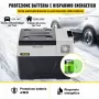 VEVOR Mini Frigorifero Portatile per Auto Congelatore 40L Schermo LED Digitale, Frigo Portatile Capienza 40L Campeggio Viaggio Auto Schermo di Controllo, Frigo Portatile 12V/24V da Auto Camion Barca