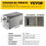 VEVOR Congelatore per Frigorifero Elettrico Portatile, Capacità 35 L Piccolo Frigorifero Congelatore 27,1 x 13,6 x 15 Pollici Mini Frigorifero per Auto per Guida Viaggi Potenza Totale in Ingresso 60 W