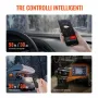 VEVOR Riscaldatore d'Aria Diesel con Controllo APP Bluetooth, 5-8KW, Telecomando e Schermo di Visualizzazione, Allarme CO, Riscaldatore Diesel a Riscaldamento Portatile per Veicoli e Garage 5-8KW, 12V/24V