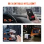 VEVOR Riscaldatore d'Aria Diesel 5-8KW, 12V/24V, con Controllo APP Bluetooth, Telecomando e Schermo Visualizzazione, Allarme CO, Riscaldatore Diesel Portatile a Riscaldamento per Veicoli e Spazi Aperti
