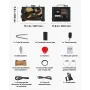 VEVOR Riscaldatore d'Aria Diesel 8 kW, DC 12 V/24 V, Riscaldatore da Parcheggio per Auto RV Camper Portatile Tutto in Uno Controllo Bluetooth, Telecomando Schermo LCD, Serbatoio Carburante da 7L