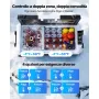 VEVOR Frigorifero Portatile da Auto con Compressore Capienza 45 Litri, Contenitore Refrigerante Doppia Zona Temperatura tra -20 a 20 °C Controllo APP, Mini Frigo per Auto Caravan da Campeggio Pesca